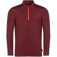 Daniel Springs 1/2 Zip Stretch Thermo Midlayer dunkelrot Daniel Springs 1/2 Zip Stretch Thermo Midlayer dunkelrot von Daniel Springs
