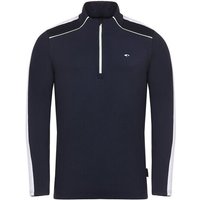 Daniel Springs 1/2 Zip Stretch Thermo Midlayer navy von Daniel Springs