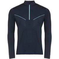 Daniel Springs 1/2 Zip Stretch Unterzieher Thermo navy von Daniel Springs