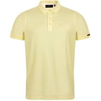 Daniel Springs 2-Tone Pique Halbarm Polo gelb Daniel Springs 2-Tone Pique Halbarm Polo gelb von Daniel Springs