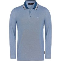 Daniel Springs 2-Tone Pique Thermo Langarm Polo dunkelblau Daniel Springs 2-Tone Pique Thermo Langarm Polo dunkelblau von Daniel Springs