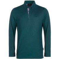 Daniel Springs 2-Tone Pique Thermo Langarm Polo grün Daniel Springs 2-Tone Pique Thermo Langarm Polo grün von Daniel Springs