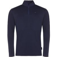 Daniel Springs Basic 1/2 Zip Thermo Unterzieher navy von Daniel Springs