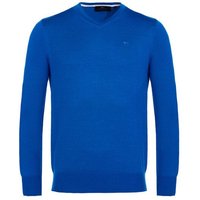 Daniel Springs Basic Pullover Strick blau von Daniel Springs