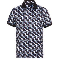 Daniel Springs Druck Halbarm Polo blau Daniel Springs Druck Halbarm Polo blau von Daniel Springs