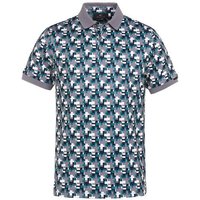 Daniel Springs Druck Halbarm Polo hellgrau Daniel Springs Druck Halbarm Polo hellgrau von Daniel Springs