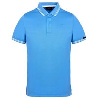 Daniel Springs Funktions Halbarm Polo hellblau von Daniel Springs