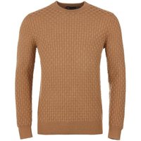 Daniel Springs Knit Sweater Structure Pullover Strick camel von Daniel Springs