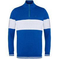 Daniel Springs Kontraststreifen Troyer Strick blau Daniel Springs Kontraststreifen Troyer Strick blau von Daniel Springs