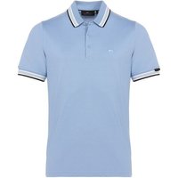 Daniel Springs Pique Halbarm Polo blau von Daniel Springs