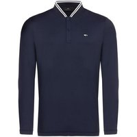 Daniel Springs Thermo Langarm Polo navy von Daniel Springs