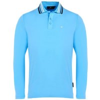 Daniel Springs Thermo Polo Langarm blau von Daniel Springs