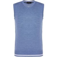 Daniel Springs basic slipover Pullunder Strick denim Daniel Springs basic slipover Pullunder Strick denim von Daniel Springs