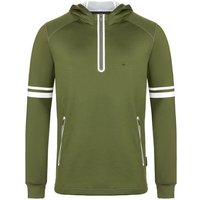 Daniel Springs hoody Stretch Sweatshirt oliv von Daniel Springs