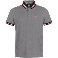 Daniel Springs melange polo Halbarm Polo anthrazit von Daniel Springs