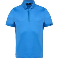 Daniel Springs polo Mercerisiert Halbarm Polo blau von Daniel Springs