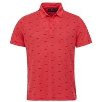 Daniel Springs print polo Halbarm Polo pink Daniel Springs print polo Halbarm Polo pink von Daniel Springs