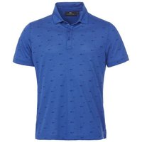 Daniel Springs print polo Halbarm Polo royal Daniel Springs print polo Halbarm Polo royal von Daniel Springs