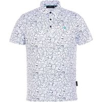 Daniel Springs print polo Halbarm Polo weiß Daniel Springs print polo Halbarm Polo weiß von Daniel Springs