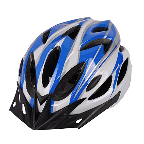 Dantazz Fahrradhelm für Herren Damen Atmungsaktive Radhelm Rennradhelm mit Visier Unisex Cityhelm Inliner Skaterhelm Stadthelm Mountainbike MTB Fahrrad Helm Bike Scooter Helmet (Hellblau, OneSize) von Dantazz