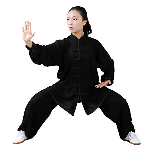 Daoba Unisex Kung Fu Uniform Tai Chi Kampfkunst Kleidung Wushu Anzug Trainingsanzug Tops Und Hose Daoba Unisex Kung Fu Uniform Tai Chi Kampfkunst Kleidung Wushu Anzug Trainingsanzug Tops Und Hose von Daoba