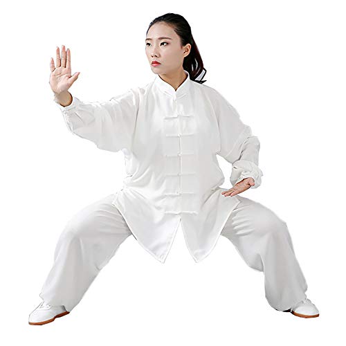 Daoba Unisex Kung Fu Uniform Tai Chi Kampfkunst Kleidung Wushu Anzug Trainingsanzug Tops Und Hose Daoba Unisex Kung Fu Uniform Tai Chi Kampfkunst Kleidung Wushu Anzug Trainingsanzug Tops Und Hose von Daoba