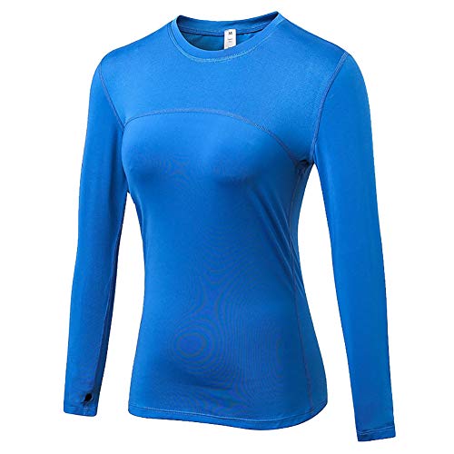 DaobaWOMEN Damen Kompressionsshirt Langarm Dry Fit Running Athletic T-Shirt Workout Tops DaobaWOMEN Damen Kompressionsshirt Langarm Dry Fit Running Athletic T-Shirt Workout Tops von DaobaWOMEN