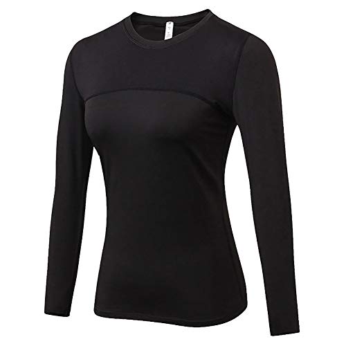 DaobaWOMEN Damen Kompressionsshirt Langarm Dry Fit Running Athletic T-Shirt Workout Tops DaobaWOMEN Damen Kompressionsshirt Langarm Dry Fit Running Athletic T-Shirt Workout Tops von DaobaWOMEN