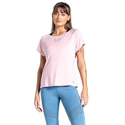 Crystallize Kurzärmeliges Fitness-T-Shirt für Damen von Dare2b