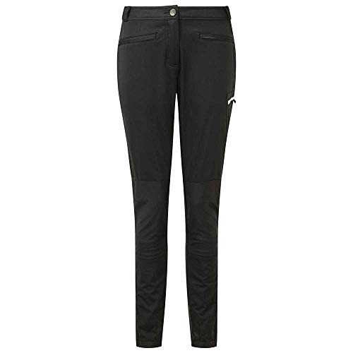 Dare 2b Appended II Softshellhose, elastisch, mit abnehmbaren Gamaschen, für Damen, Schwarz, Größe XL Hersteller: 16, 42, DWL454 von Dare 2b