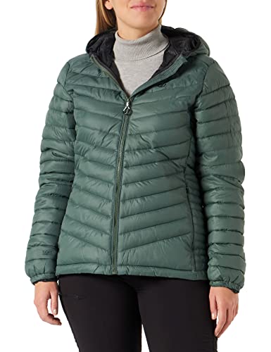 Dare 2b Deter II Jacket Baffled / Quilted Jacket regenfestes Ripstop-Recycling-Gewebe mit Kapuze und unteren Taschen, perfekt zum Wandern, Spazierengehen - jeden Tag unverzichtbar von Dare2b