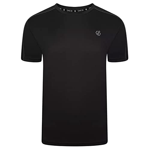 Dare 2b Discernible Tee Herren Workout Gim and Running T-Shirt Q-Wic leichtes recyceltes Material mit geruchsabweisenden und reflektierenden Druckdetails - Sport T-Shirt Dare 2b Discernible Tee Herren Workout Gim and Running T-Shirt Q-Wic leichtes recyceltes Material mit geruchsabweisenden und reflektierenden Druckdetails - Sport T-Shirt von Dare2b