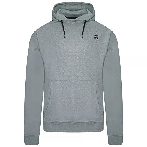 Dare 2b Distinctly Herren-Hoodie im urbanen Stil mit verstellbarem Kordelzug, Kängurutasche vorne und Grafikdruck hinten von Dare2b