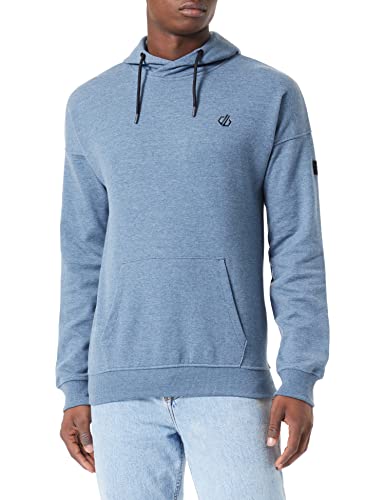 Dare 2b Distinctly Herren-Hoodie im urbanen Stil mit verstellbarem Kordelzug, Kängurutasche vorne und Grafikdruck hinten von Dare2b