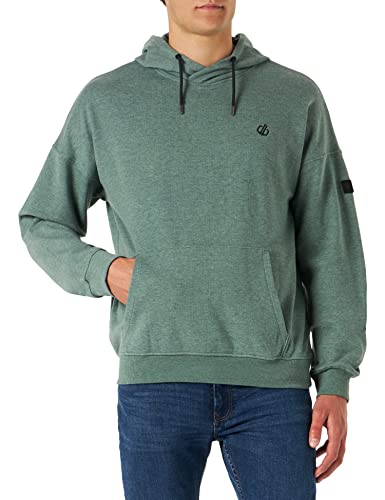 Dare 2b Distinctly Herren-Hoodie im urbanen Stil mit verstellbarem Kordelzug, Kängurutasche vorne und Grafikdruck hinten von Dare2b