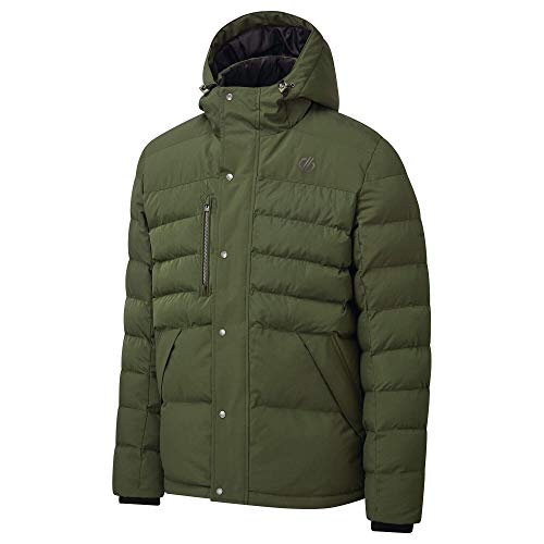 Dare 2b Herren Endless Veste à Capuche imperméable, respirante et isolante Avec doublure chaude wasserdichte isolierte Jacken, Deep Depths Khaki, S von Dare 2b