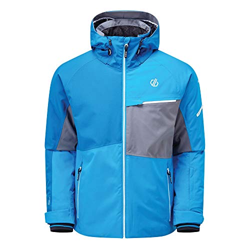 Dare 2b Herren Supercell Pro Waterproof Breathable Taped Seams Underarm Vents Detachable Hood with Wired Peak Jacket Jacken, Methylblau/Petrolblau, XXL Dare 2b Herren Supercell Pro Waterproof Breathable Taped Seams Underarm Vents Detachable Hood with Wired Peak Jacket Jacken, Methylblau/Petrolblau, XXL von Dare 2b
