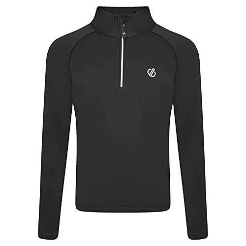 Dare 2b Kinder Consist II Core Stretch Lightweight Warm Backed Quick Drying Full Zip Jacket Dehnbare Mittelschicht, Schwarz, 5-6 Dare 2b Kinder Consist II Core Stretch Lightweight Warm Backed Quick Drying Full Zip Jacket Dehnbare Mittelschicht, Schwarz, 5-6 von Dare 2b