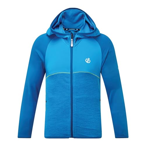 Dare 2b Kinder Hasty Core Stretch Lightweight Warm Backed Quick Drying Full Zip Jacket Dehnbare Mittelschicht, Petrolblau/Methyl, 5-6 Dare 2b Kinder Hasty Core Stretch Lightweight Warm Backed Quick Drying Full Zip Jacket Dehnbare Mittelschicht, Petrolblau/Methyl, 5-6 von Dare 2b
