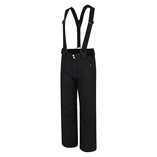 Dare 2b Unisex Kinder Motive Pant Waterproof And Breathable High Loft Insulated Ski And Snowboard Salopette Trousers With Lifthose, Schwarz, 40 EU Dare 2b Unisex Kinder Motive Pant Waterproof And Breathable High Loft Insulated Ski And Snowboard Salopette Trousers With Lifthose, Schwarz, 40 EU von Dare 2b