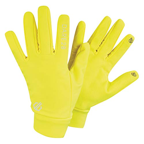 Dare 2b Liveup Touchscreen Compatible Glove with Seamless Construction Handschuhe, Gelb-Fluro Yellow, L-XL von Regatta