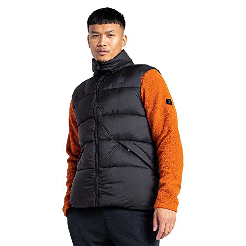 Dare 2b Mentor Mens Gilet Bodywarmer Jacket recyceltes wasserabweisendes Finish, wattierte Jacke mit Stehkragen, durchgehendem Reißverschluss und 2 niedrigen Reißverschlusstaschen von Dare2b