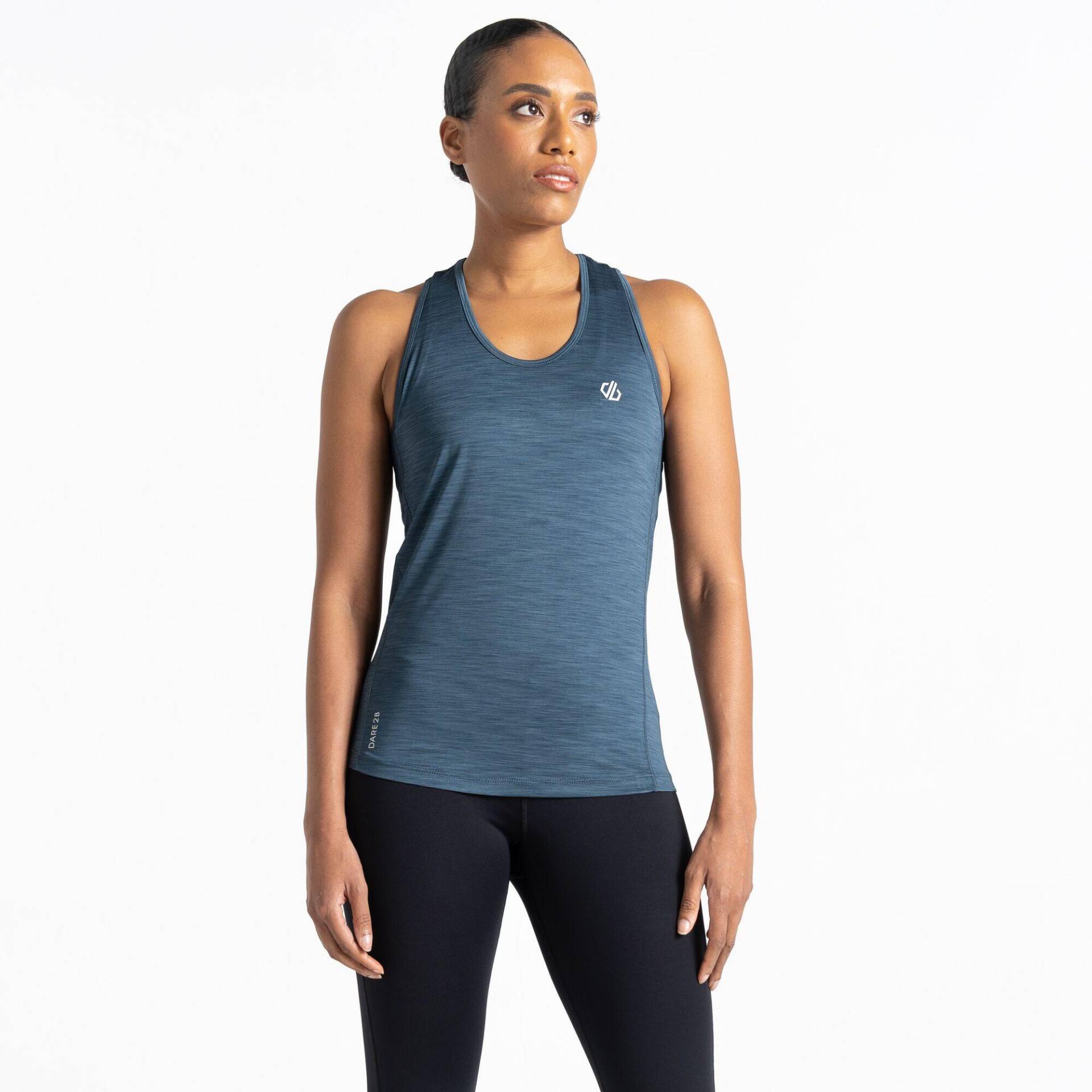 Dare 2b Modernize Ii Damen-Fitness-Top. blau von Dare 2b