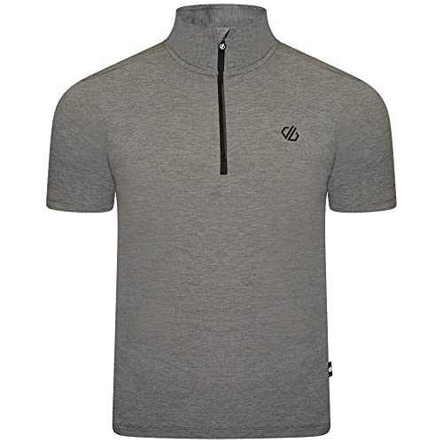 Dare 2b Pedal It Out Jersey Herren-Radsport-T-Shirt Q-Wic Plus leichtes Material mit geruchsabweisenden und reflektierenden Druckdetails - halber Belüftungsreißverschluss - Sport-T-Shirt Dare 2b Pedal It Out Jersey Herren-Radsport-T-Shirt Q-Wic Plus leichtes Material mit geruchsabweisenden und reflektierenden Druckdetails - halber Belüftungsreißverschluss - Sport-T-Shirt von Dare2b