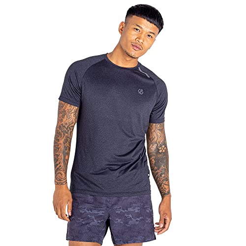 Dare 2b Persist Tee Herren Workout Gim and Running T-Shirt Q-Wic Plus leichtes Gewebe mit geruchsabweisenden und reflektierenden Druckdetails - Sport T-Shirt Dare 2b Persist Tee Herren Workout Gim and Running T-Shirt Q-Wic Plus leichtes Gewebe mit geruchsabweisenden und reflektierenden Druckdetails - Sport T-Shirt von Dare2b