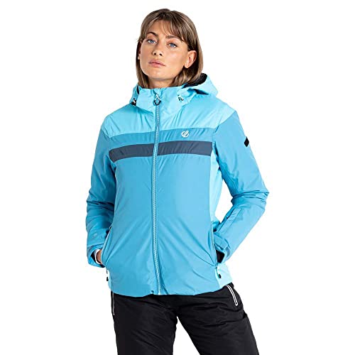 Dare 2b Rapport Jacket Damen-Skijacke, wasserdichtes und atmungsaktives Recyclingmaterial, Schneefang, getapte Nähte, 2 untere Reißverschlusstaschen, verstellbare technische Kapuze Dare 2b Rapport Jacket Damen-Skijacke, wasserdichtes und atmungsaktives Recyclingmaterial, Schneefang, getapte Nähte, 2 untere Reißverschlusstaschen, verstellbare technische Kapuze von Dare2b