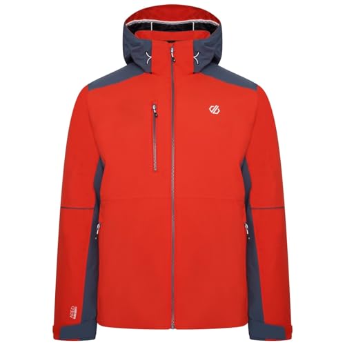 Dare2b Remit Jacket Herren-Skijacke, wasserdichtes und atmungsaktives Recyclingmaterial, Schneefang, getapte Nähte, 2 untere Reißverschlusstaschen, verstellbare technische Kapuze Dare2b Remit Jacket Herren-Skijacke, wasserdichtes und atmungsaktives Recyclingmaterial, Schneefang, getapte Nähte, 2 untere Reißverschlusstaschen, verstellbare technische Kapuze von Dare 2b
