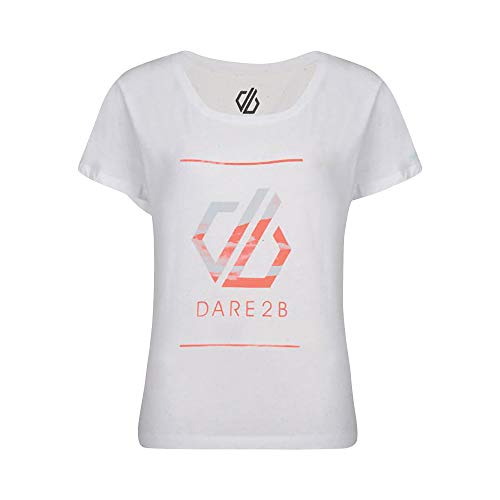 Dare 2b Tee T- T-Shirt Lifestyle Damen Glow UP M weiß von Dare 2b