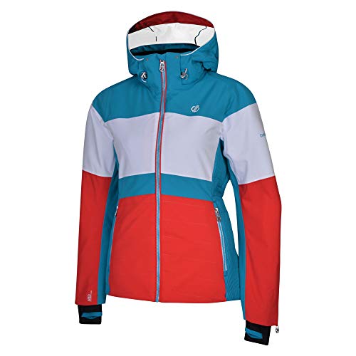 Regatta Damen Avowal wasserdichte und atmungsaktive High Loft Isolierte technische Ski-und Snowboardjacke mit abnehmbarem Schneefang und Draht-Schirmmütze Jacken, Lollipop/Weiß, 44 Regatta Damen Avowal wasserdichte und atmungsaktive High Loft Isolierte technische Ski-und Snowboardjacke mit abnehmbarem Schneefang und Draht-Schirmmütze Jacken, Lollipop/Weiß, 44 von Regatta