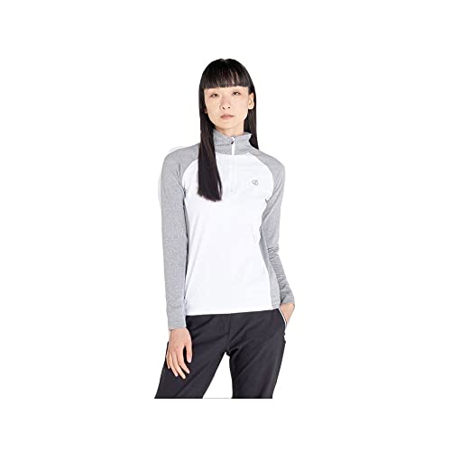 Dare 2b Damen Involved Ii Stretch Pullover, Weiß/Esche, 34 EU von Dare2b